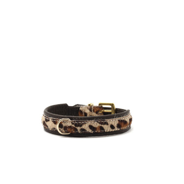 Hundhalsband läder Mini Afrika – Maul Ledermanufaktur
