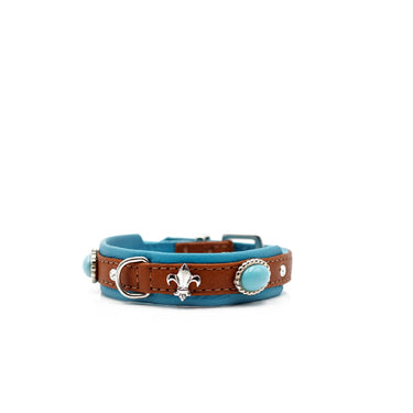 Hundhalsband läder Mini Ibiza – Maul Ledermanufaktur