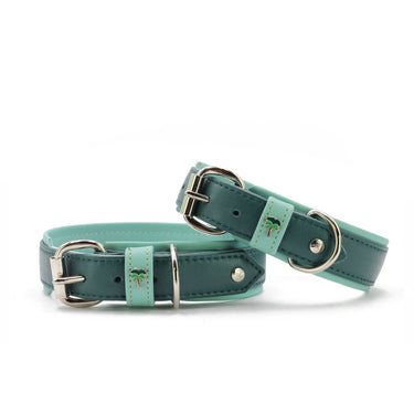 1 Hundhalsband läder Honolulu – Maul Ledermanufaktur