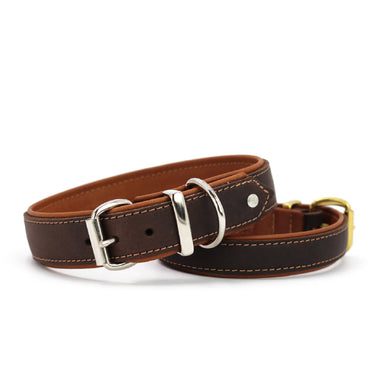 Hundhalsband läder Klassik Premium Soft – Maul Ledermanufaktur