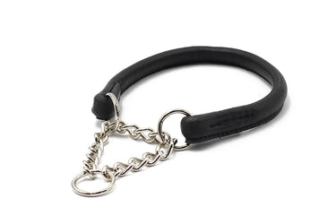 Hundhalsband läder Rundsytt – Maul Ledermanufaktur