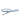 Rundsytt hundkoppel nappaläder Sunrise 200 cm – Ice Blue