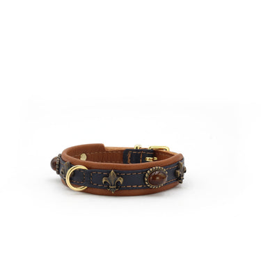 Hundhalsband läder Mini Lord & Lady – Nappaläder för små hundar – Maul Ledermanufaktur