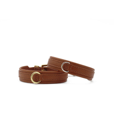 Hundhalsband läder Mini Klassik – Maul Ledermanufaktur
