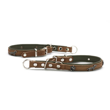 Hundhalsband läder Klassik – Maul Ledermanufaktur
