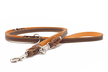 Hundkoppel läder läder Klassik Premium – Maul Ledermanufaktur