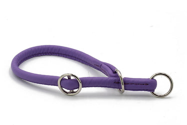 Hundhalsband läder Rundsytt Holi Color – Maul Ledermanufaktur