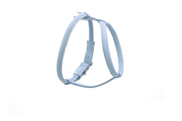 Hundsele läder Rundsytt Sunrise Ice Blue – Maul Ledermanufaktur