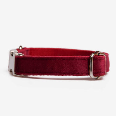 Hundhalsband Click Soft Burgundy Don Lorino