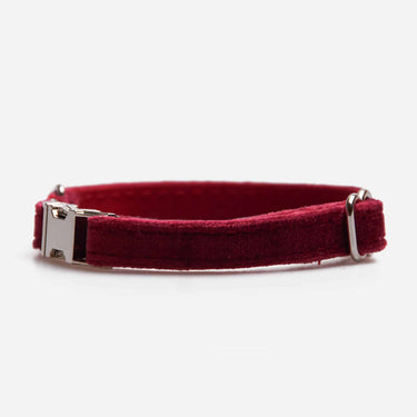 Hundhalsband Petit Soft Burgundy Don Lorino