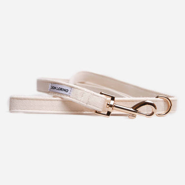 Hundkoppel Click Soft Snow 180cm Don Lorino