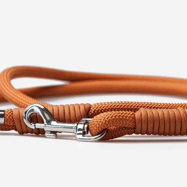 Hundkoppel Rope Caramel 150cm