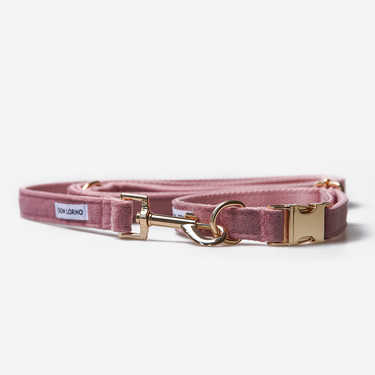 Hundkoppel Click Soft Mauve 180cm