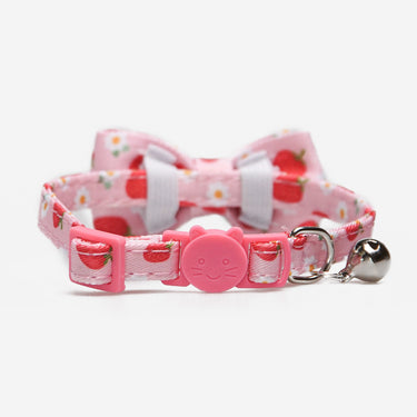 Cat collar Tiki Strawberry