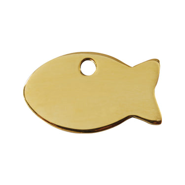 Namnbricka Gravyr Mässing Fisk Don Lorino