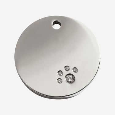 Namnbricka Gravyr Swarovski Cirkel Don Lorino