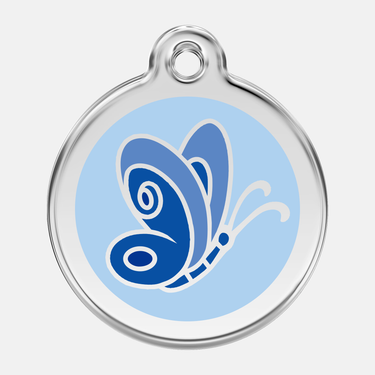 Name tag Engraving Butterfly