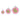 Namnbricka Gravyr Cookie rosa i storlek S, M och L