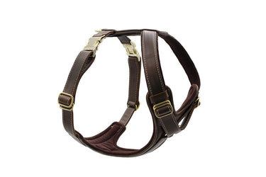 Hundsele läder Dark Brown – Maul Ledermanufaktur