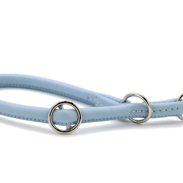 Hundhalsband läder Rundsytt Sunrise – Maul Ledermanufaktur