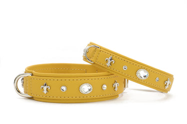 Hundhalsband läder Diamond – Maul Ledermanufaktur