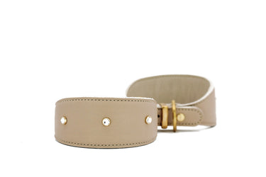 Dog Collar Leather Vinthund Diamond – Maul Ledermanufaktur
