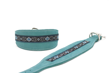 Hundhalsband läder Vinthund Borte – Maul Ledermanufaktur