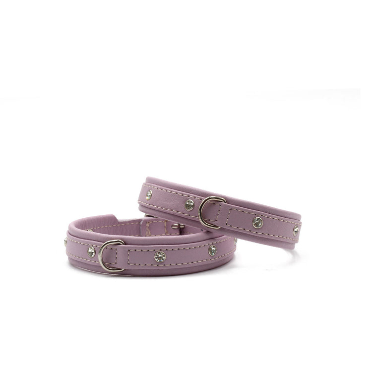 Hundhalsband läder Mini Sunrise – Maul Ledermanufaktur