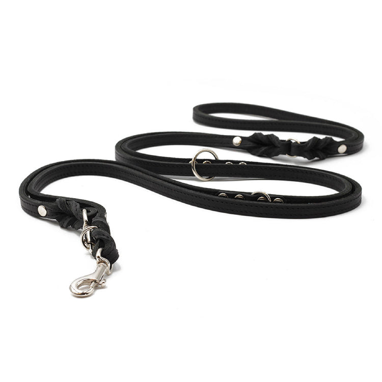 Hundkoppel läder Klassik Premium 300 cm – Maul Ledermanufaktur