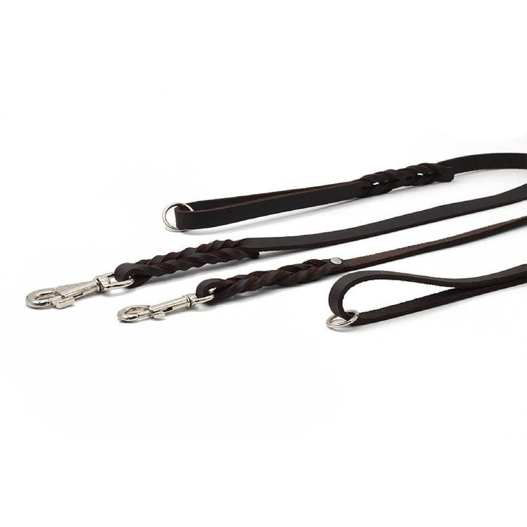 Dog Leash Leather Klassik 100 cm – Maul Ledermanufaktur