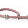 Hundhalsband läder Rundsytt Holi Color – Maul Ledermanufaktur