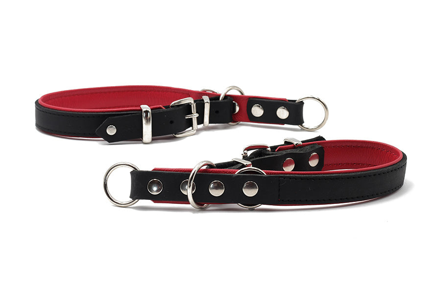 Hundhalsband läder läder Klassik Premium – Maul Ledermanufaktur