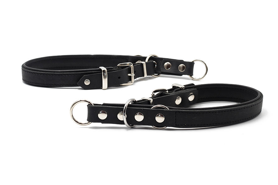 Hundhalsband läder läder Klassik Premium – Maul Ledermanufaktur