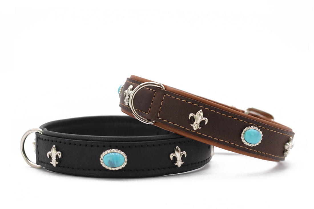 Hundhalsband läder läder San Francisco – Maul Ledermanufaktur