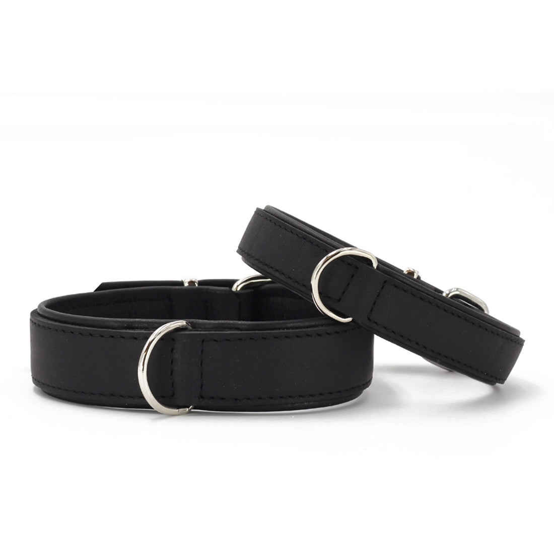 Hundhalsband läder Klassisk Premium