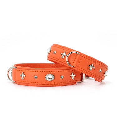 Hundhalsband läder Diamond – Maul Ledermanufaktur