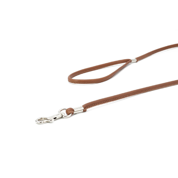 Dog Leash Leather Show Tunn 100 cm – Maul Ledermanufaktur