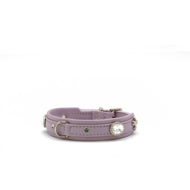 Hundhalsband läder Diamond Mini – Maul Ledermanufaktur