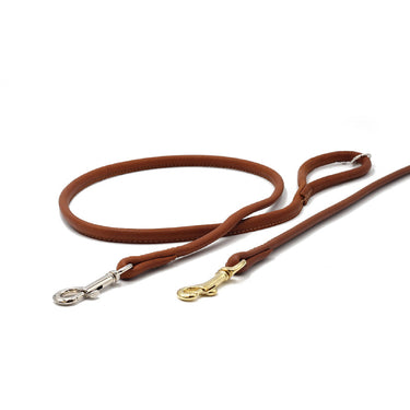 Hundkoppel läder City 120 cm – Maul Ledermanufaktur
