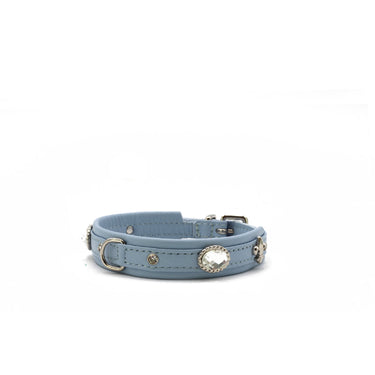 Hundhalsband läder Diamond Mini – Maul Ledermanufaktur