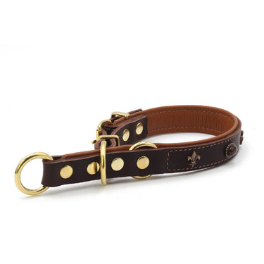 Hundhalsband läder San Francisco 45 cm – Maul Ledermanufaktur