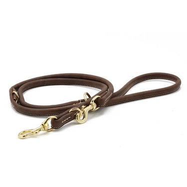 Hundkoppel läder Old English 200 cm – Maul Ledermanufaktur