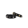 Hundhalsband läder Mini Fleur – Maul Ledermanufaktur