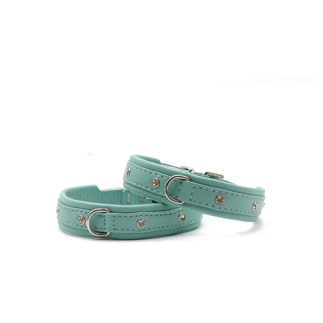 Hundhalsband läder Mini Sunrise – Maul Ledermanufaktur