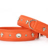 Hundhalsband läder Diamond – Maul Ledermanufaktur