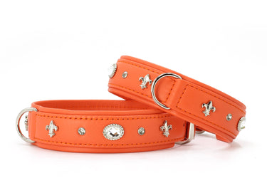 Hundhalsband läder Diamond – Maul Ledermanufaktur