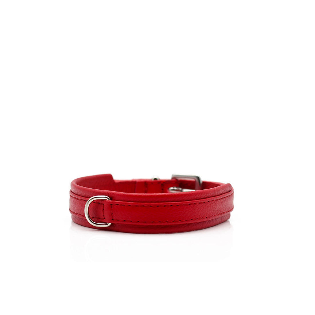 Hundhalsband läder Mini Klassik – Maul Ledermanufaktur