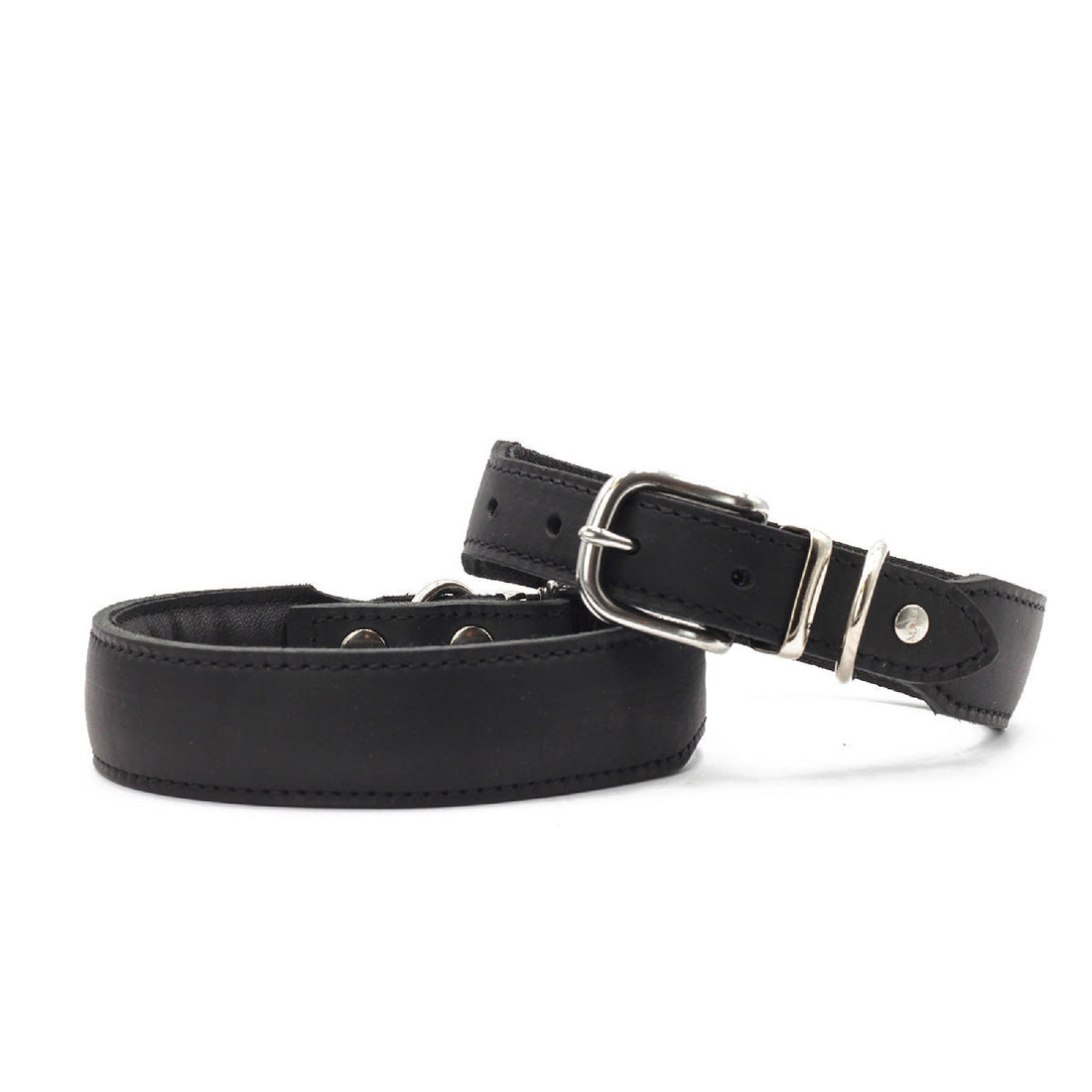 Hundhalsband läder Mono Pop – Maul Ledermanufaktur