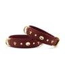 Hundhalsband läder Diamond Select