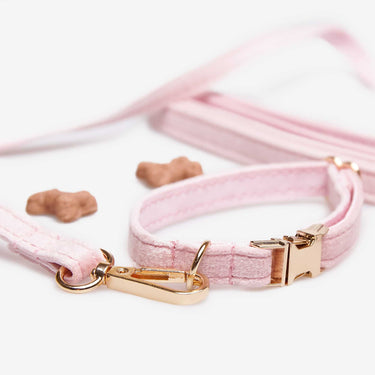Hundhalsband Petit Soft Pink Don Lorino
